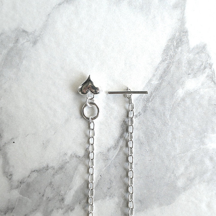 【SN201001】 Sterling Silver Choker Necklace