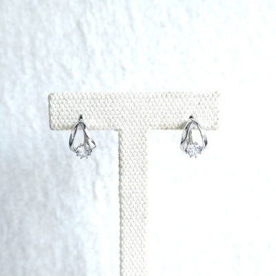 【SE220803】 Sterling Silver Huggie Earrings
