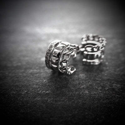 【CS200112】Sterling Silver Hoop Earrings