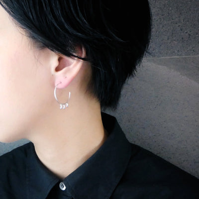 【CS200108】Sterling Silver Dangle Earrings