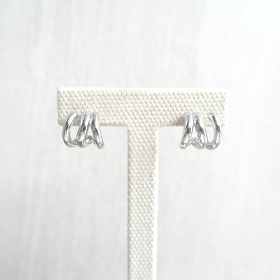 【SE230204】Sterling Silver Hoop Earrings
