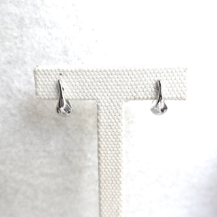 【CS201009】 Sterling Silver Huggie Earrings