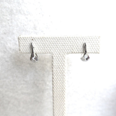 【CS201009】 Sterling Silver Huggie Earrings