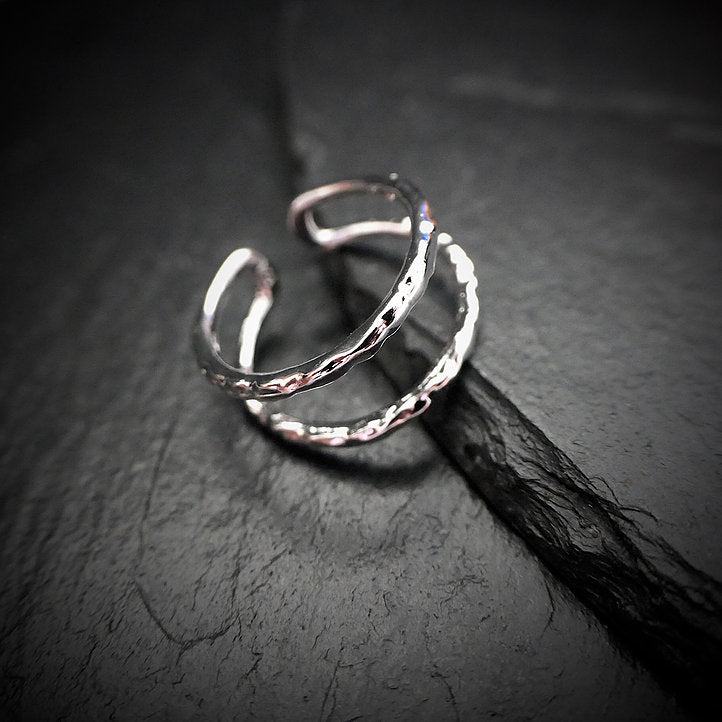 【RN200304】 Sterling Silver Ring Free Size