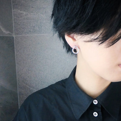 【CS191215】Sterling Silver Stud Earrings