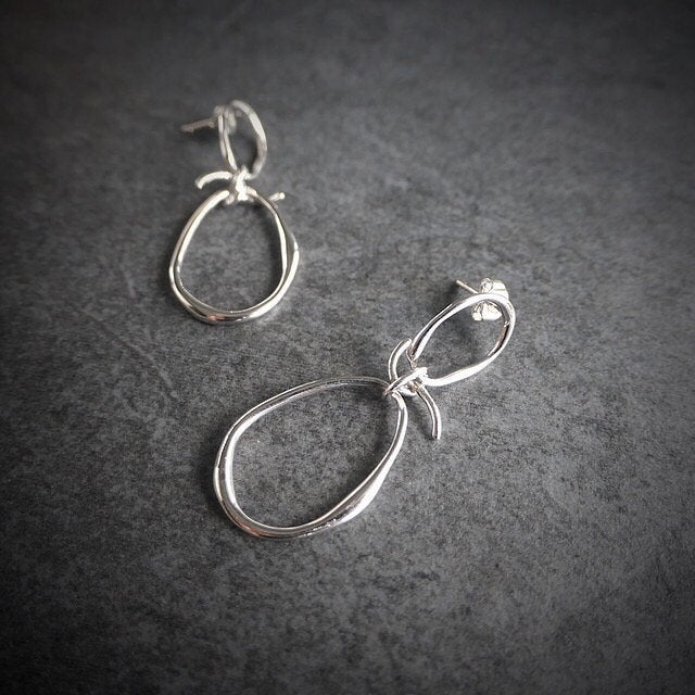 【CS191040】Sterling Silver Dangle Earrings