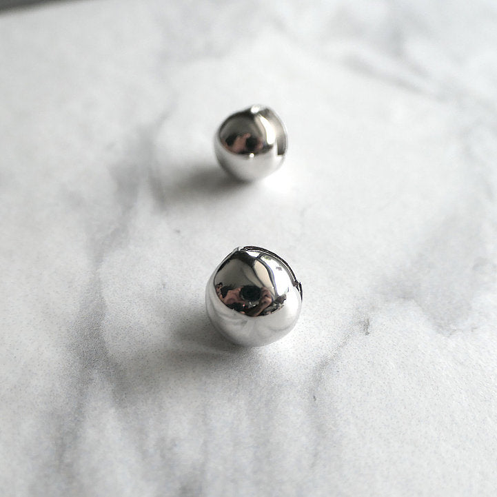 【CS200306】 Sterling Silver Huggie Earrings