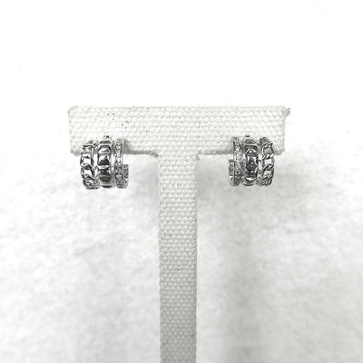 【CS200112】Sterling Silver Hoop Earrings