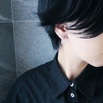 【CS201005】 Sterling Silver Stud Earrings