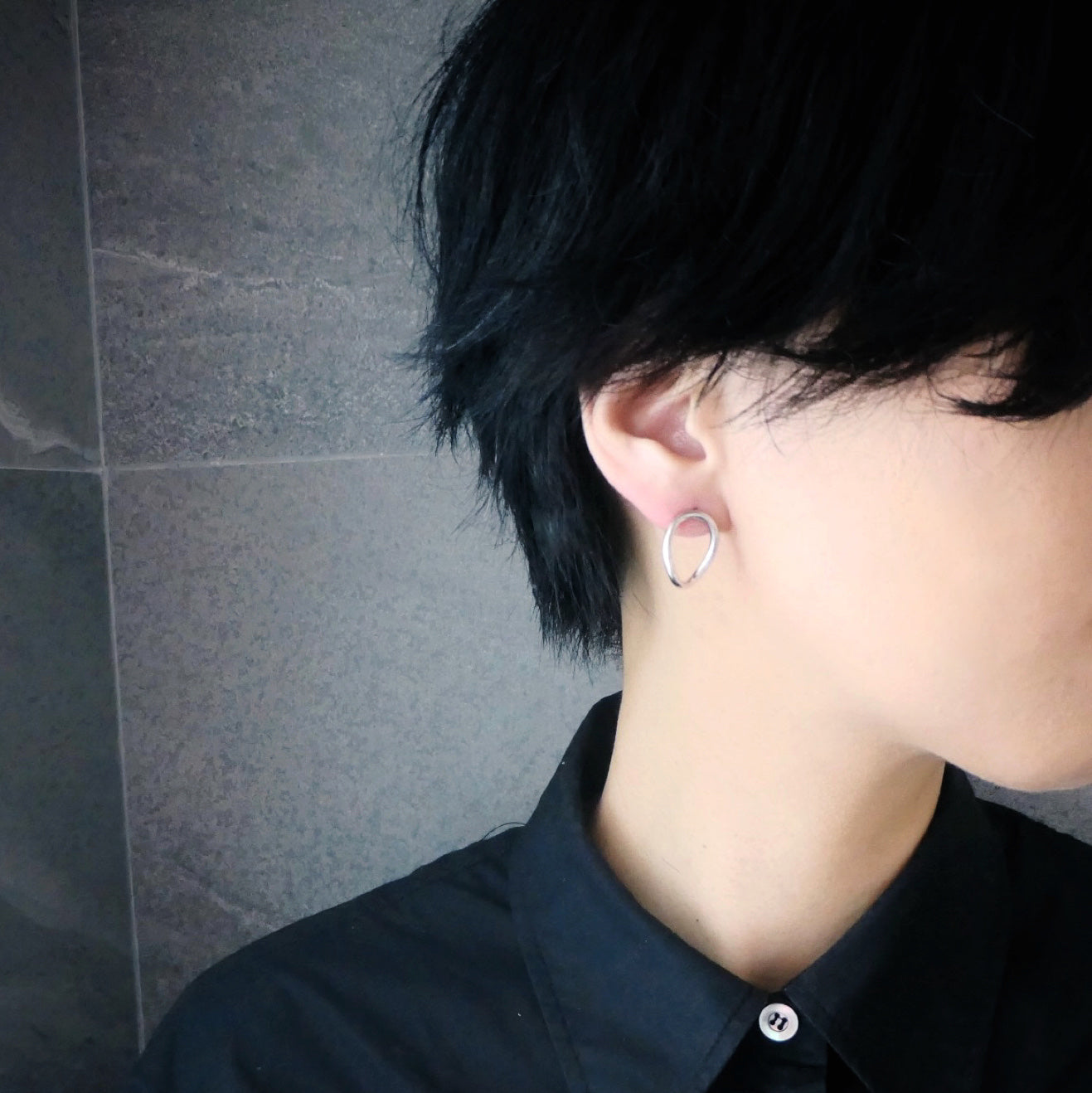 【CS191001】 Sterling Silver Stud Earrings