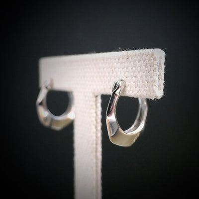 【CS200205】Sterling Silver Hoop Earrings