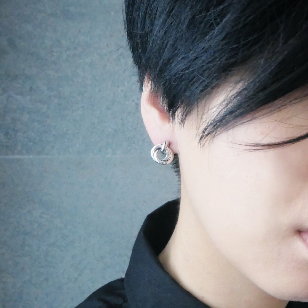 【CS191021】 Sterling Silver Stud Earrings