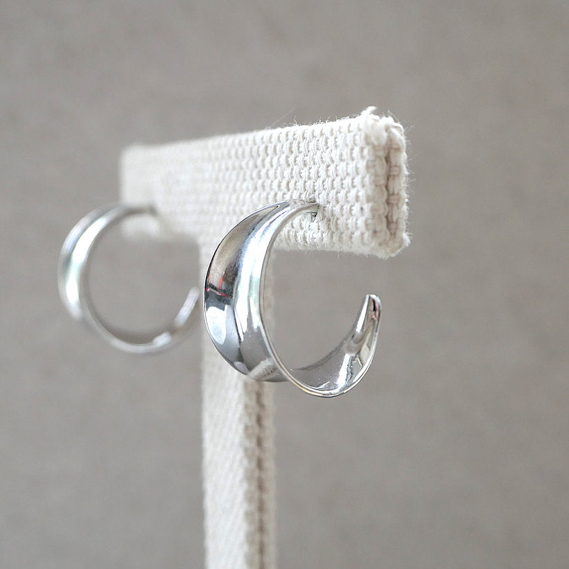 【CS191202】Sterling Silver Hoop Earrings