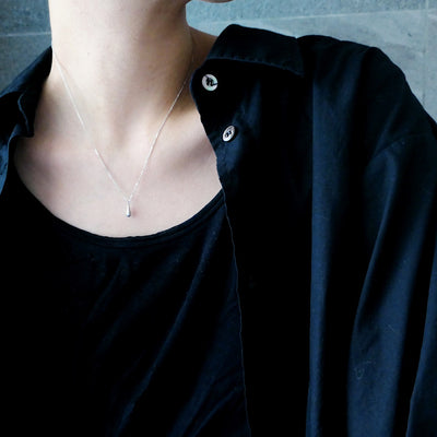 【SN200610】 Sterling Silver Pendant Necklace