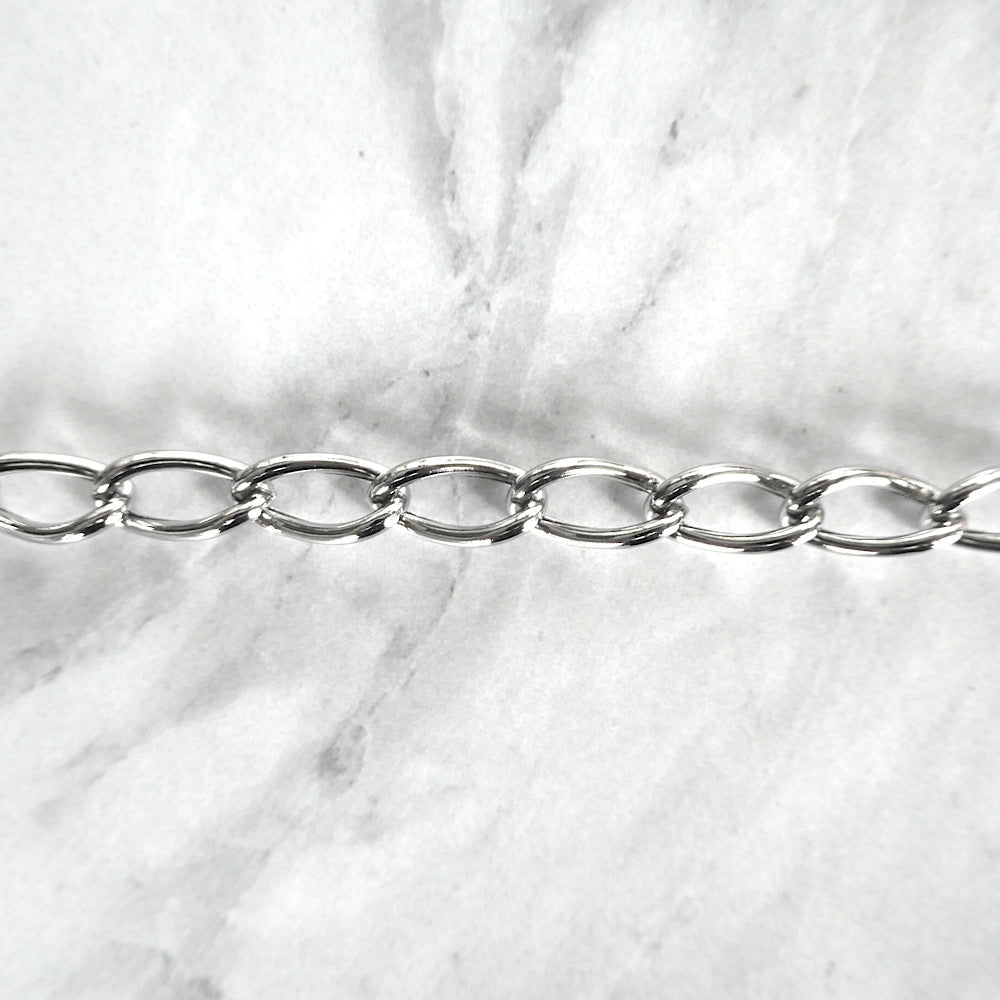 【SB210805】 Sterling Silver Chain Bracelet