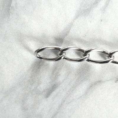 【SB210805】 Sterling Silver Chain Bracelet