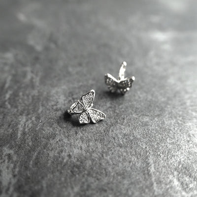 【SE221103】Sterling Silver Huggie Earrings
