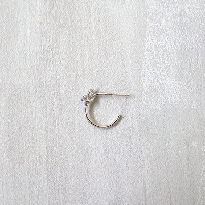 【CS200201】Sterling Silver Hoop Earrings