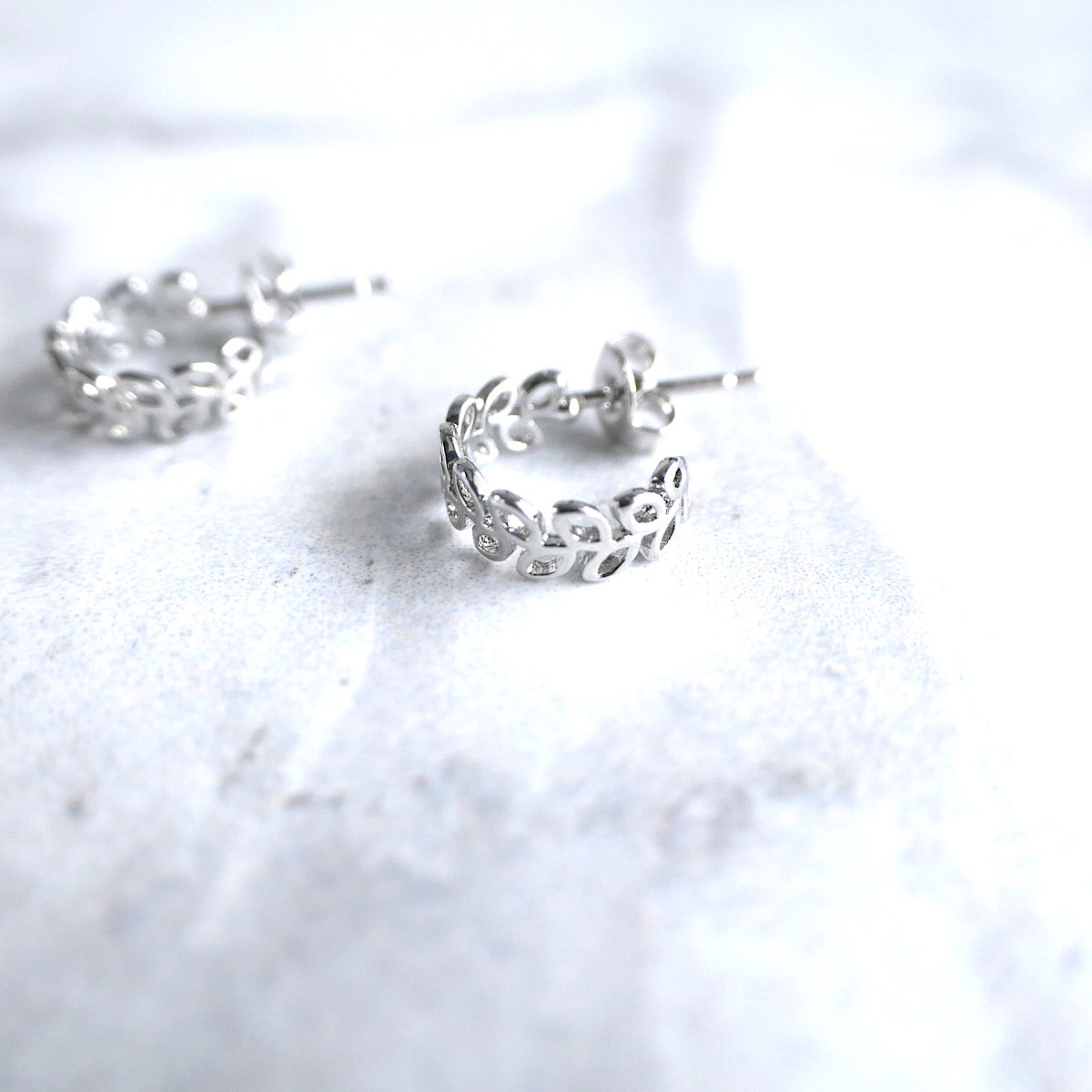 【SE220802】 Sterling Silver Stud Earrings
