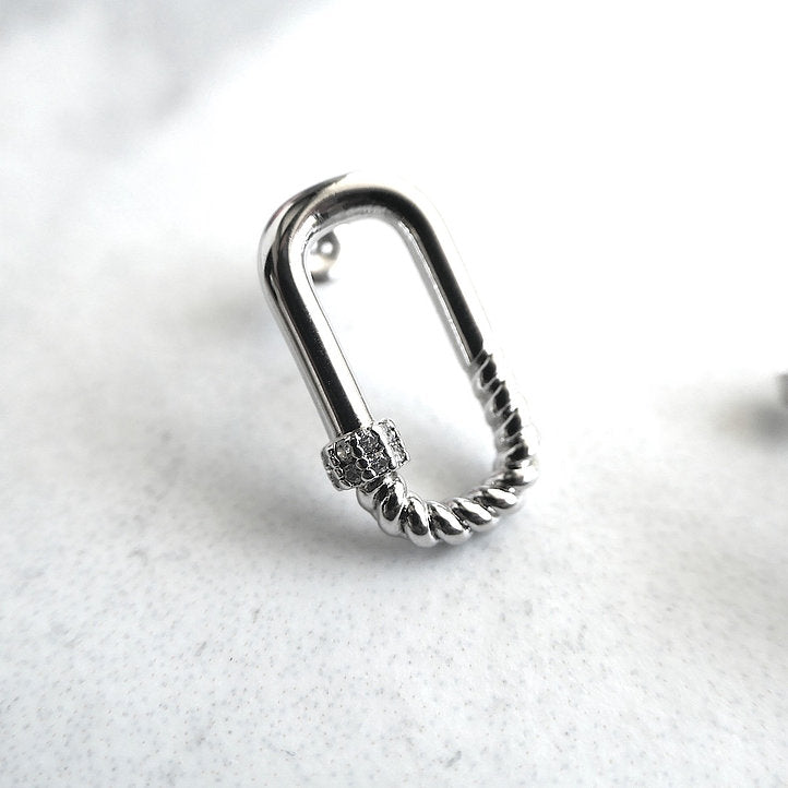 【CS201005】 Sterling Silver Stud Earrings