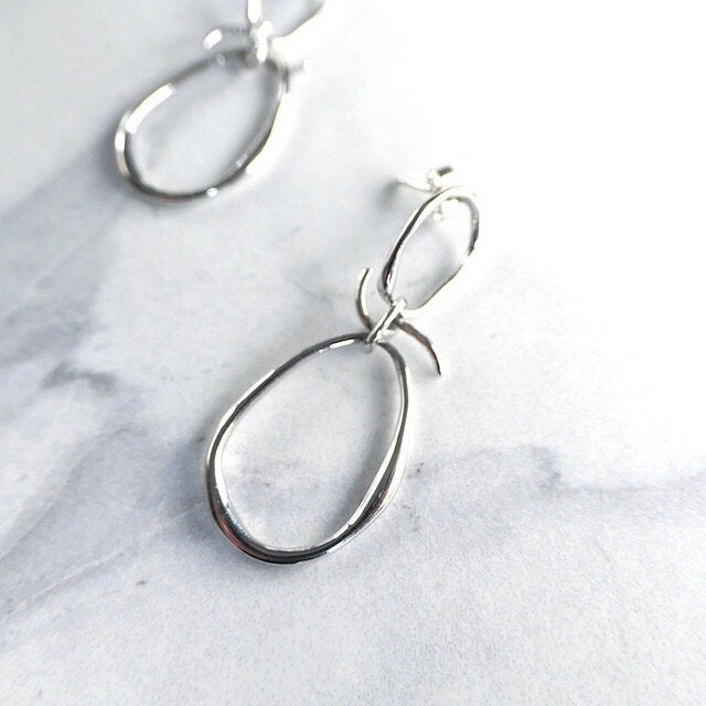 【CS191040】Sterling Silver Dangle Earrings