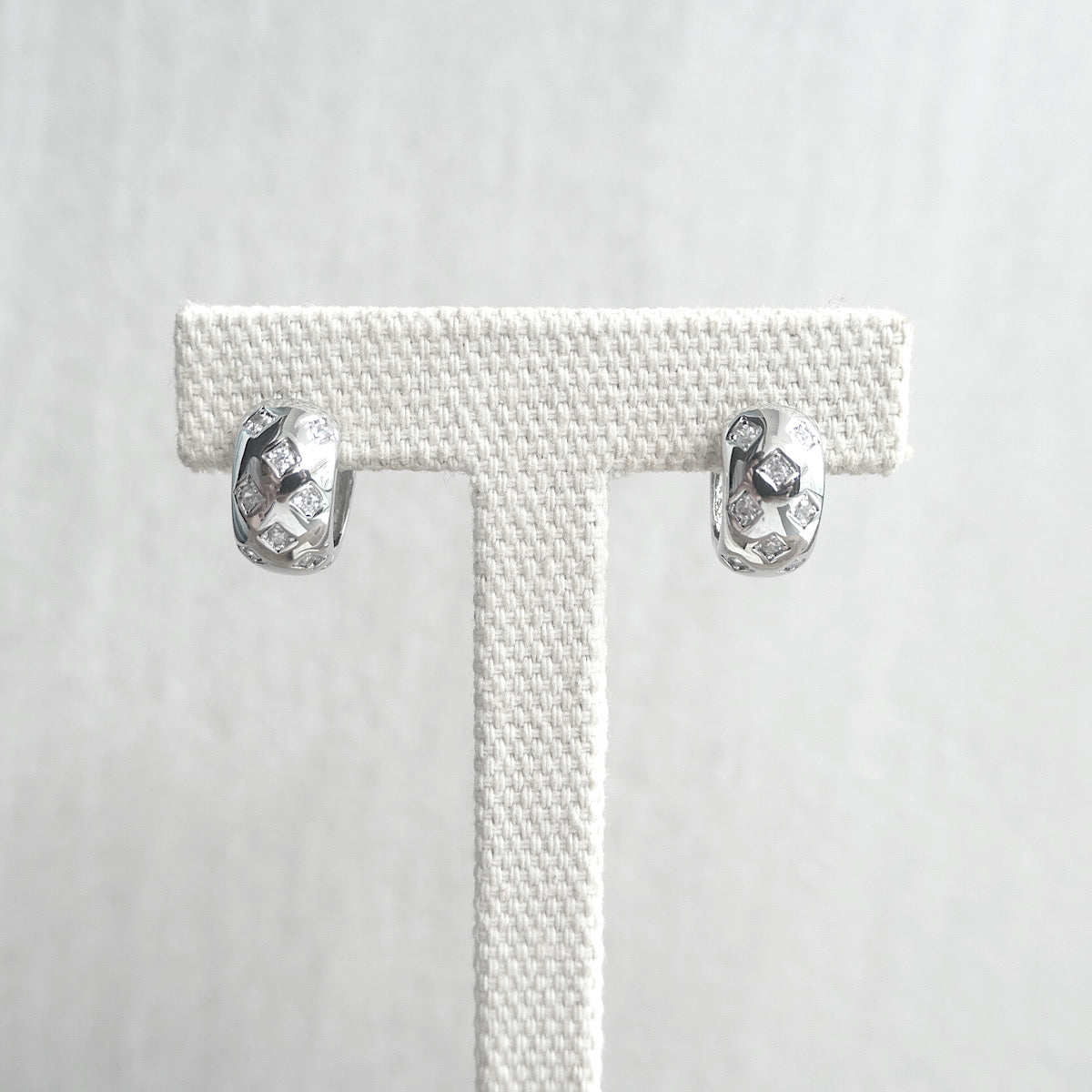 【SE230205】Sterling Silver Hoop Earrings
