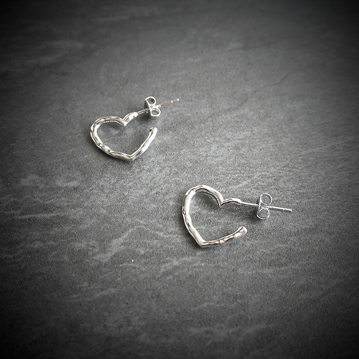 【CS200110】Sterling Silver Hoop Earrings