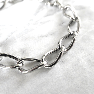 【SB210805】 Sterling Silver Chain Bracelet