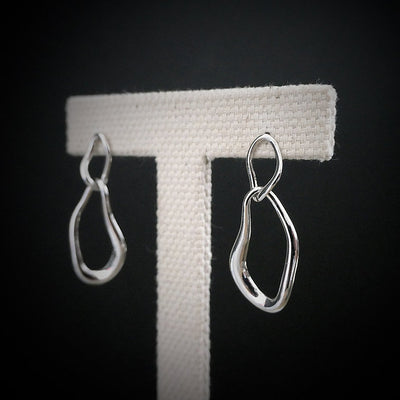 【CS191038】Sterling Silver Dangle Earrings