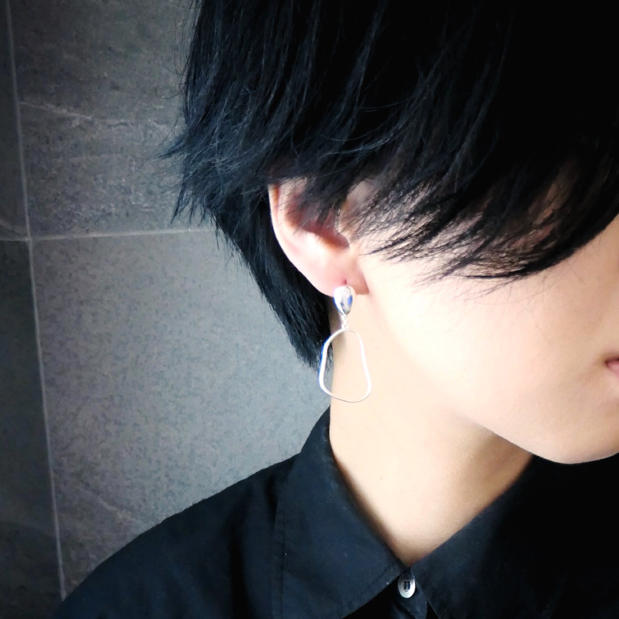 【CS200314】 Sterling Silver Dangle Earrings