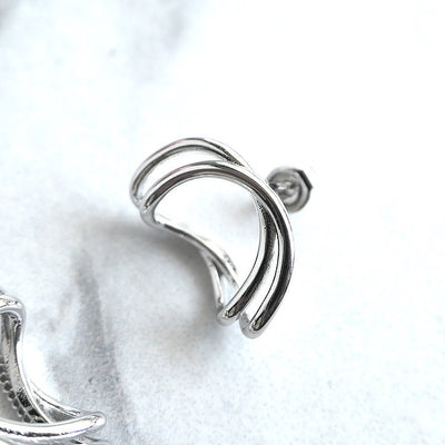 【CS201003】 Sterling Silver Dangle Earrings