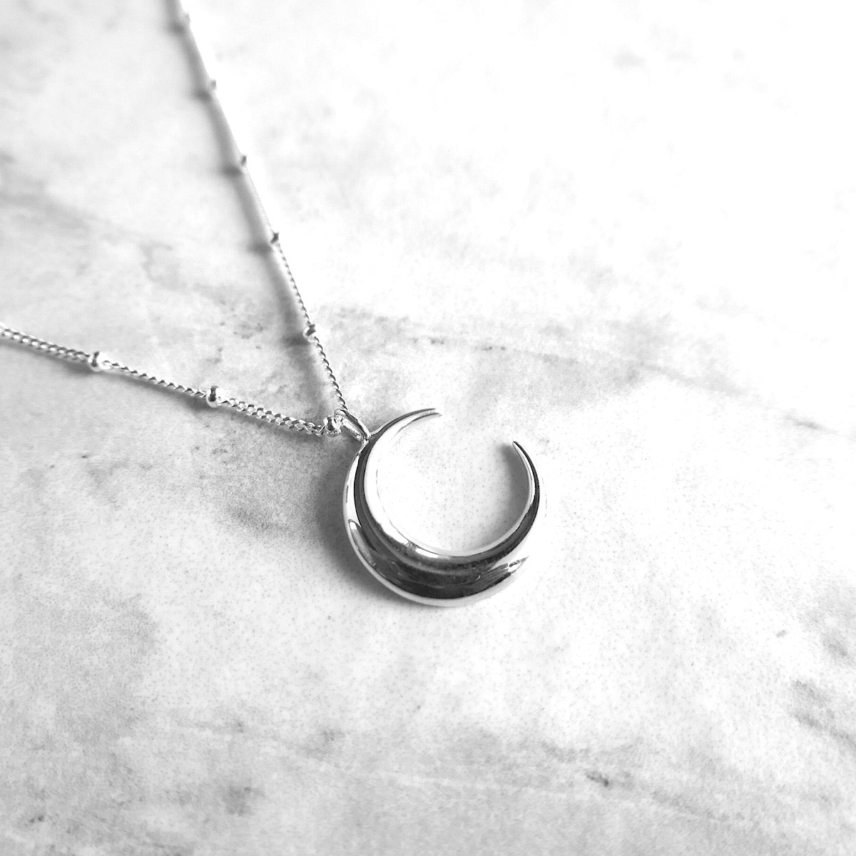 【SN211101】Sterling Silver Pendant Necklace