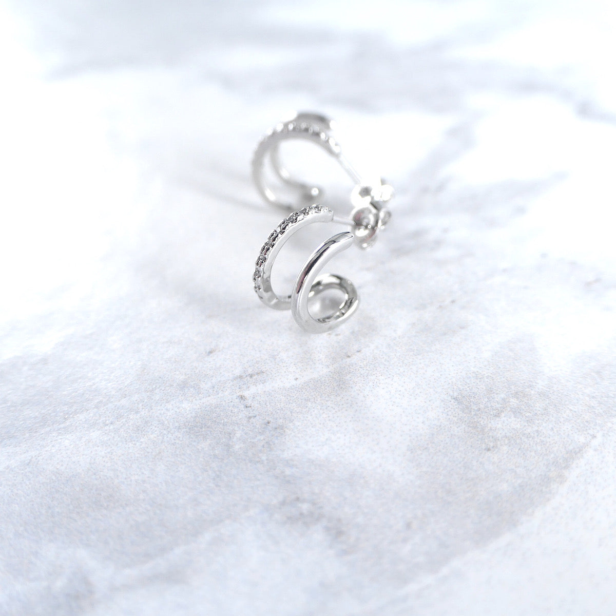 【SE220807】 Sterling Silver Stud Earrings
