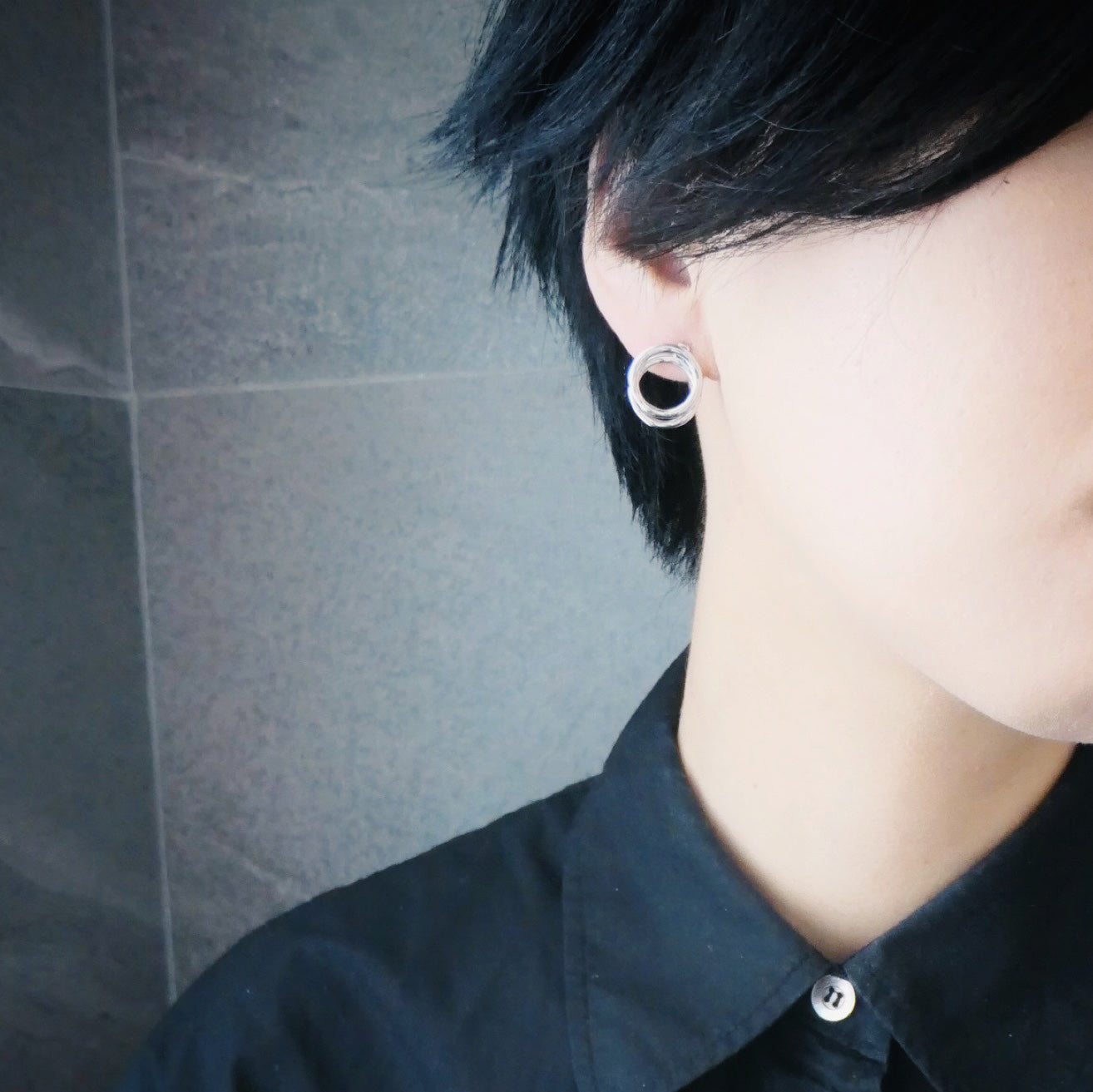 【SE211103】 Sterling Silver Stud Earrings
