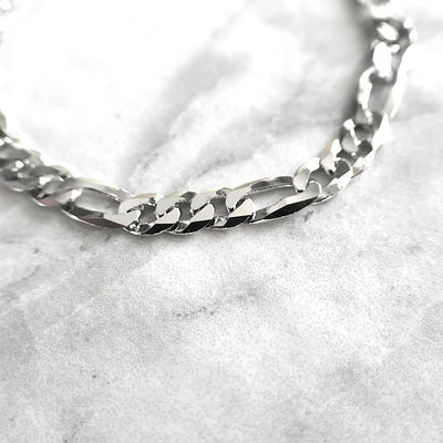 【SB210803】 Sterling Silver Chain Bracelet