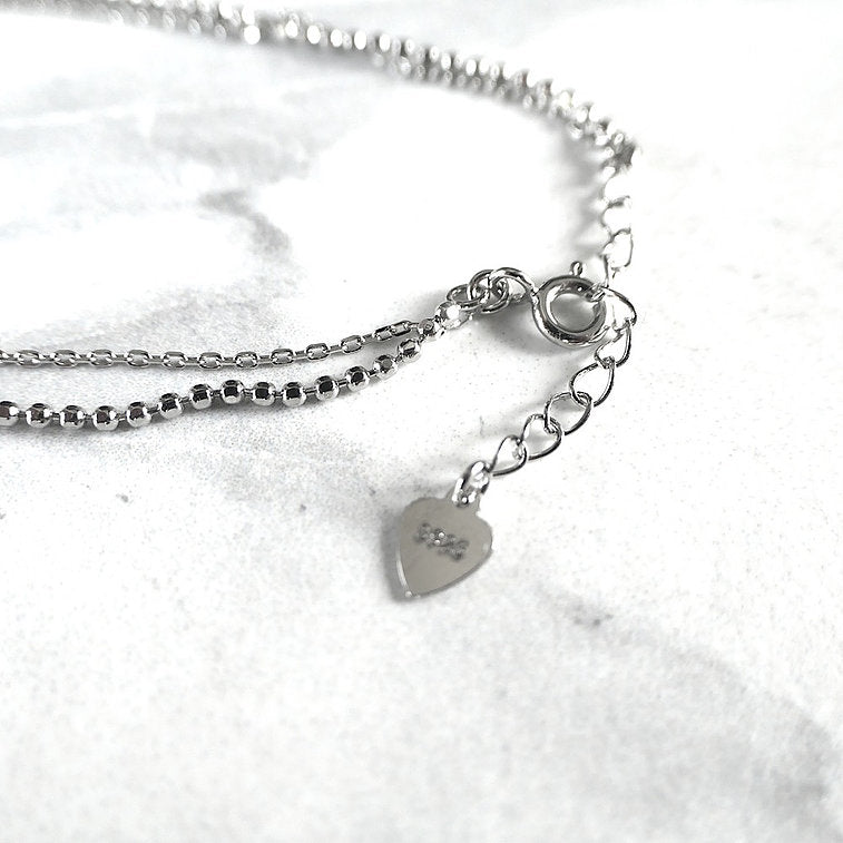 【BR210510】 Sterling Silver Beads Bracelet