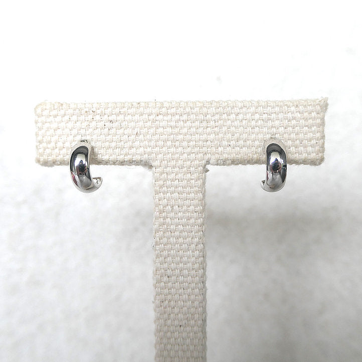 【CS200605】 Sterling Silver Huggie Earrings