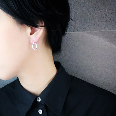 【CS200107】Sterling Silver Dangle Earrings