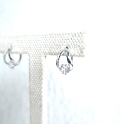 【SE220803】 Sterling Silver Huggie Earrings
