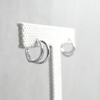 【SE230202】Sterling Silver Hoop Earrings
