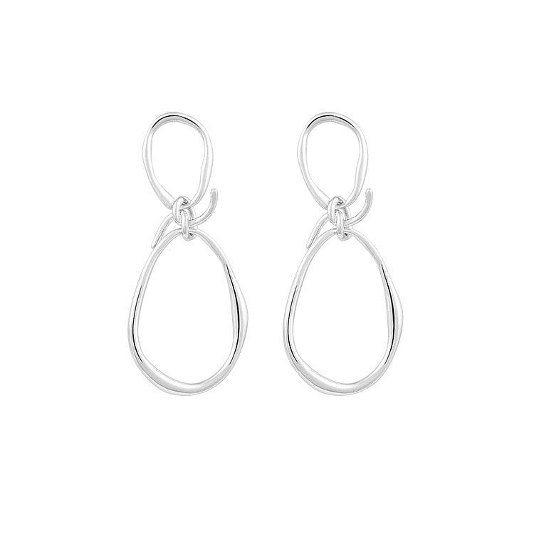 【CS191040】Sterling Silver Dangle Earrings