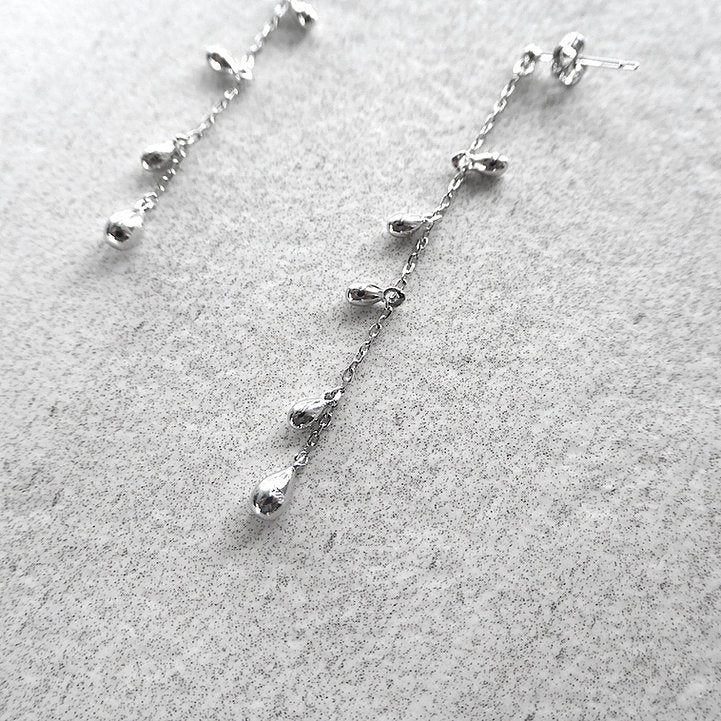 【SE210211】 Sterling Silver Dangle Earrings