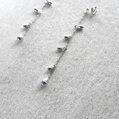 【SE210211】 Sterling Silver Dangle Earrings