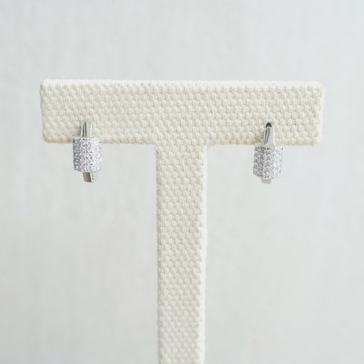 【SE230208】Sterling Silver Huggie Earrings
