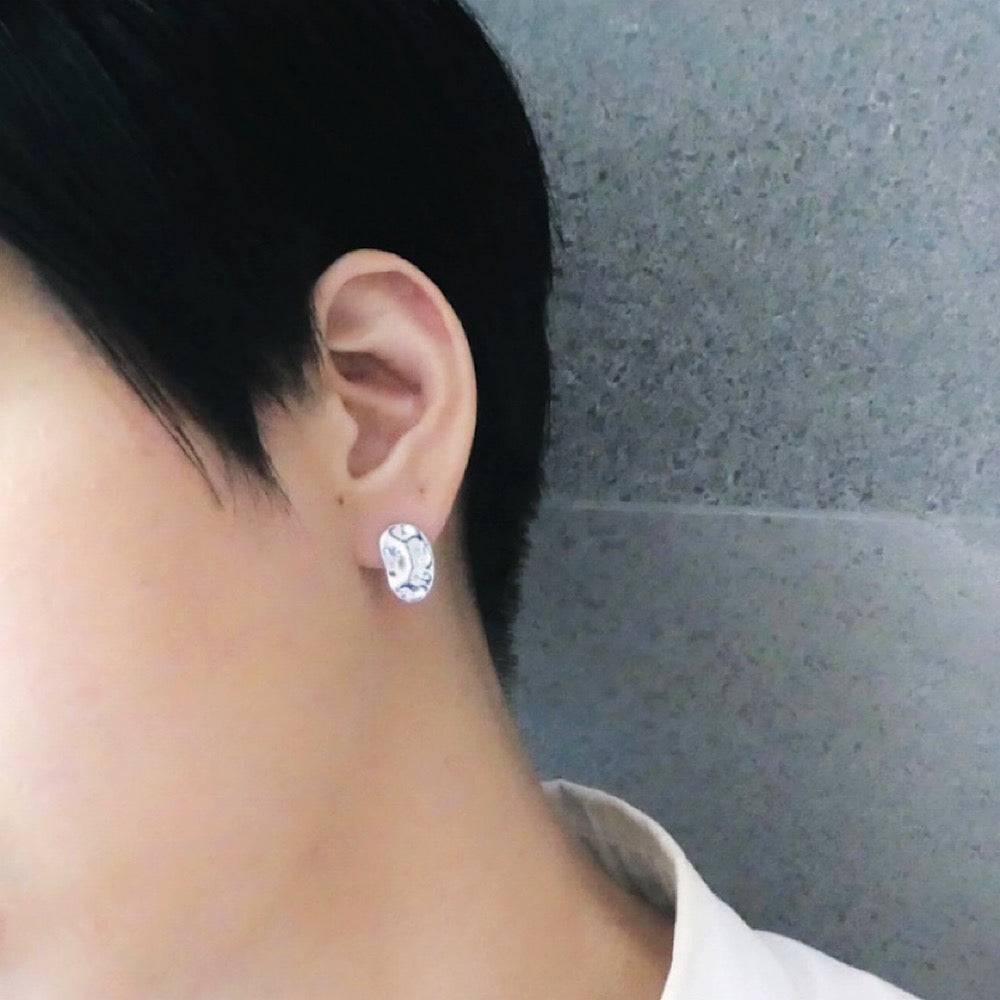 【SE210806】 Sterling Silver Stud Earrings
