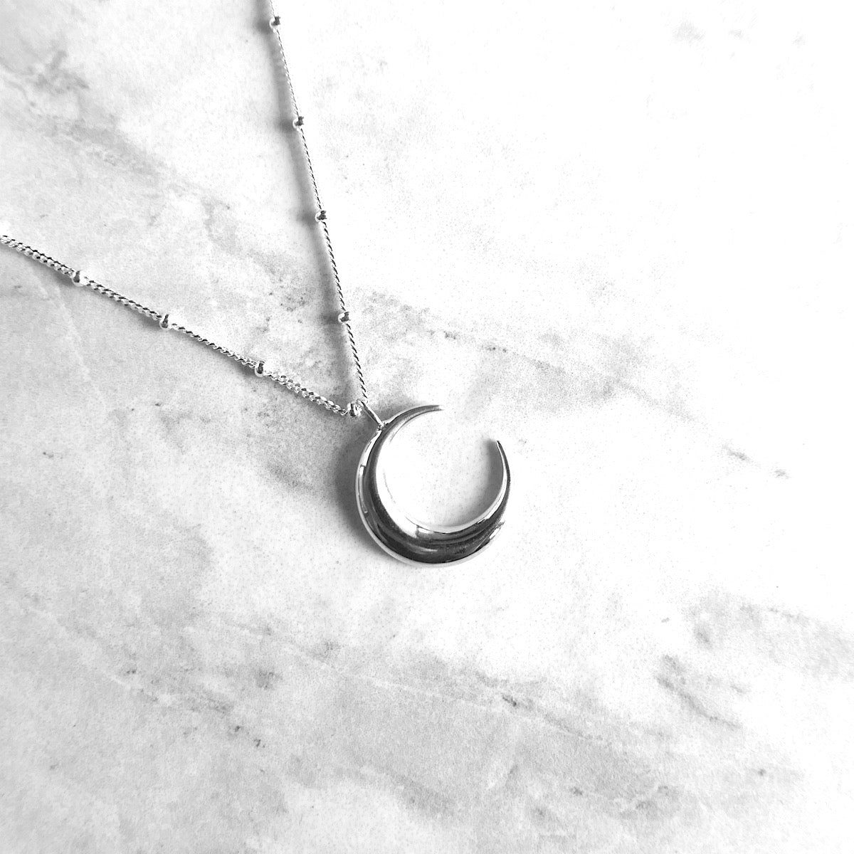 【SN211101】Sterling Silver Pendant Necklace