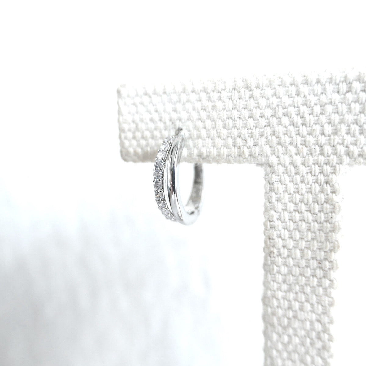 【SE220806】 Sterling Silver Hoop Earrings
