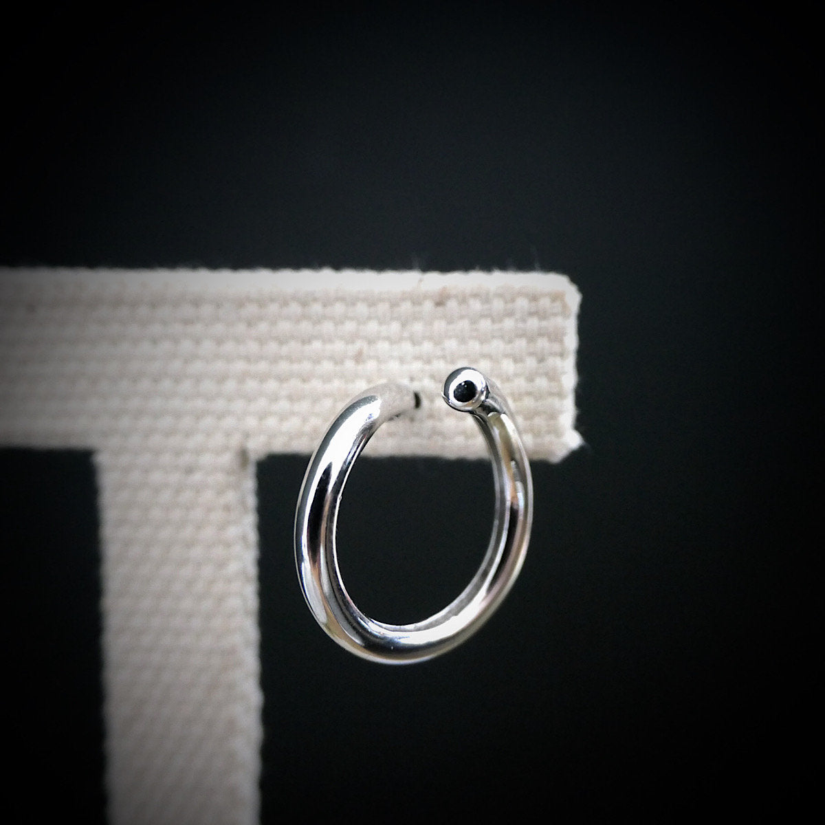 【CS191004】 Sterling Silver Hoop Earrings