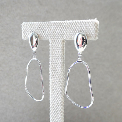 【CS200314】 Sterling Silver Dangle Earrings