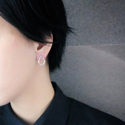 【CS191024】 Sterling Silver Stud Earrings